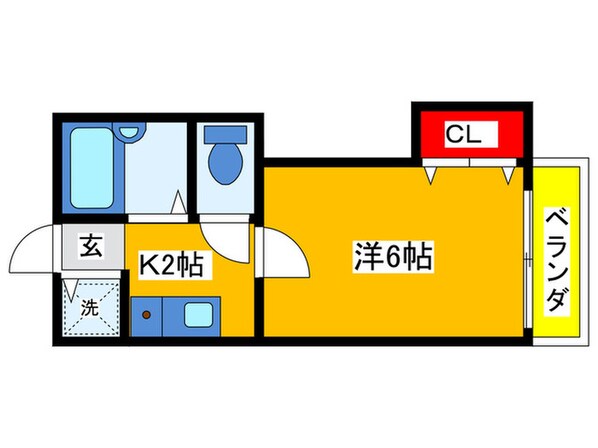 メゾンノーブルの物件間取画像